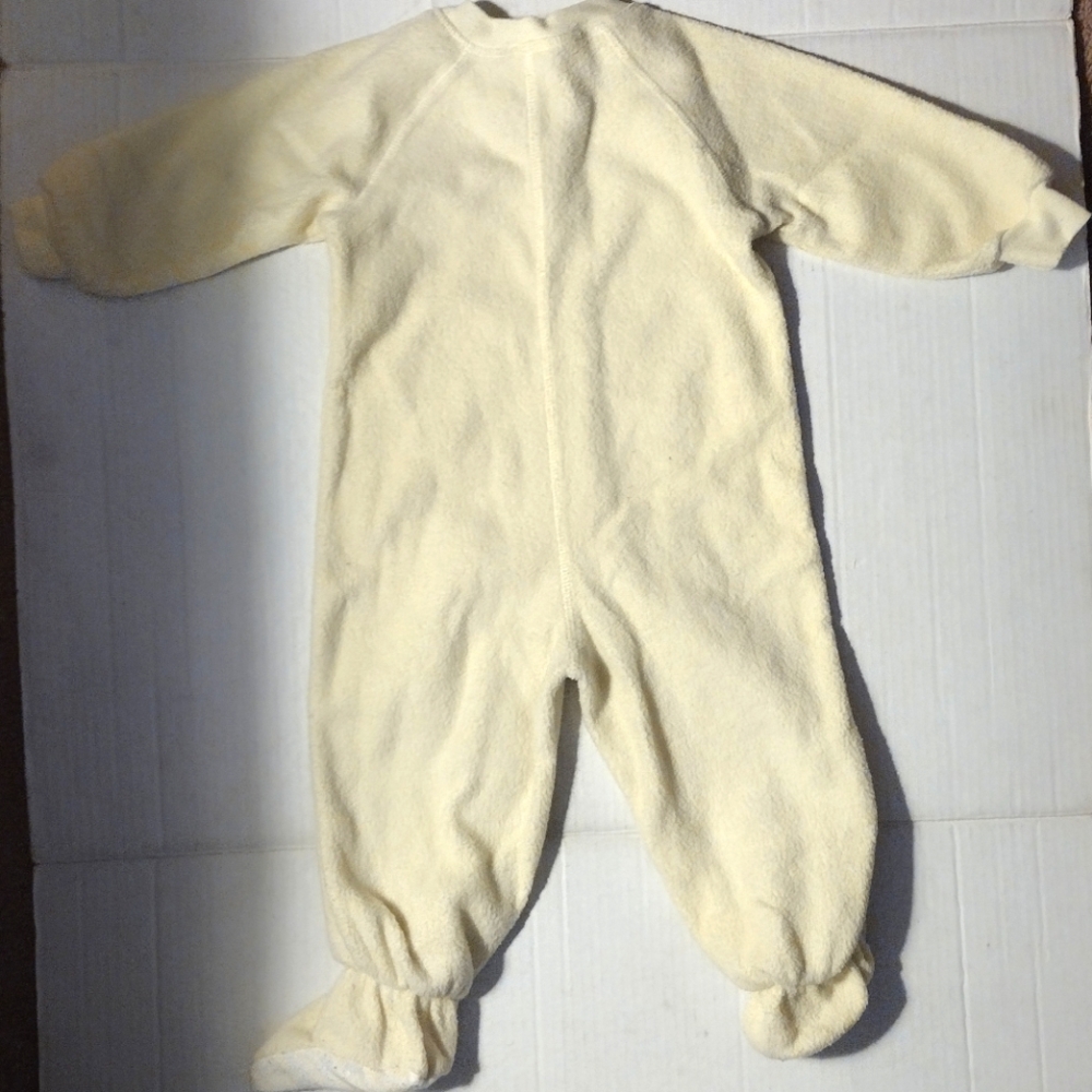 Vintage 1 Piece Unisex Footed Sleeper PJ